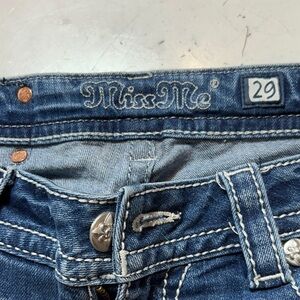 Miss Me Dark Blue Denim Jeans